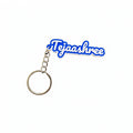 3D Name Keychain – Bold 2-Color Design