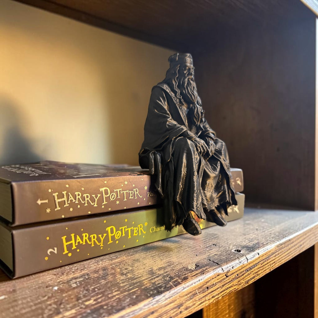 Albus Dumbledore Figurine – 15cm 3D Printed Wizard Collectible | Bookshelf Decor & Gift