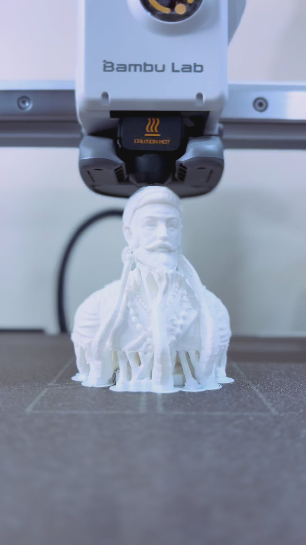 Chhatrapati Shivaji Maharaj Mini Statue | Premium 3D Printed Desk, Dashboard & Home